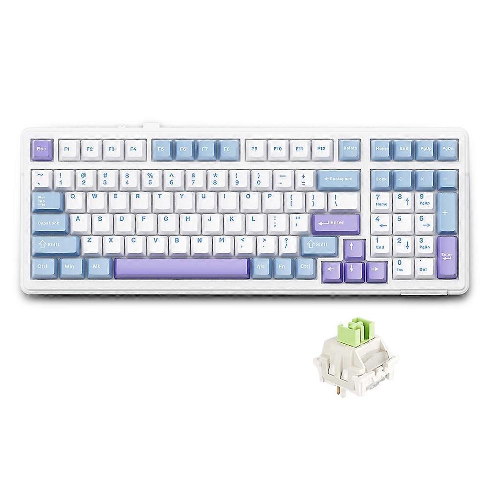 AULA F99 Wireless 96% Keyboard 99-Key 8000mAh Tri-Mode Light