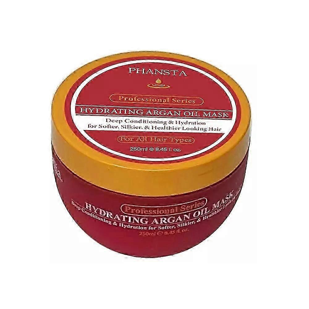 ハイドレーティング アルガン オイル ヘア マスク - ドライまたはダメージヘア用 ディープコンディショナー - 250g