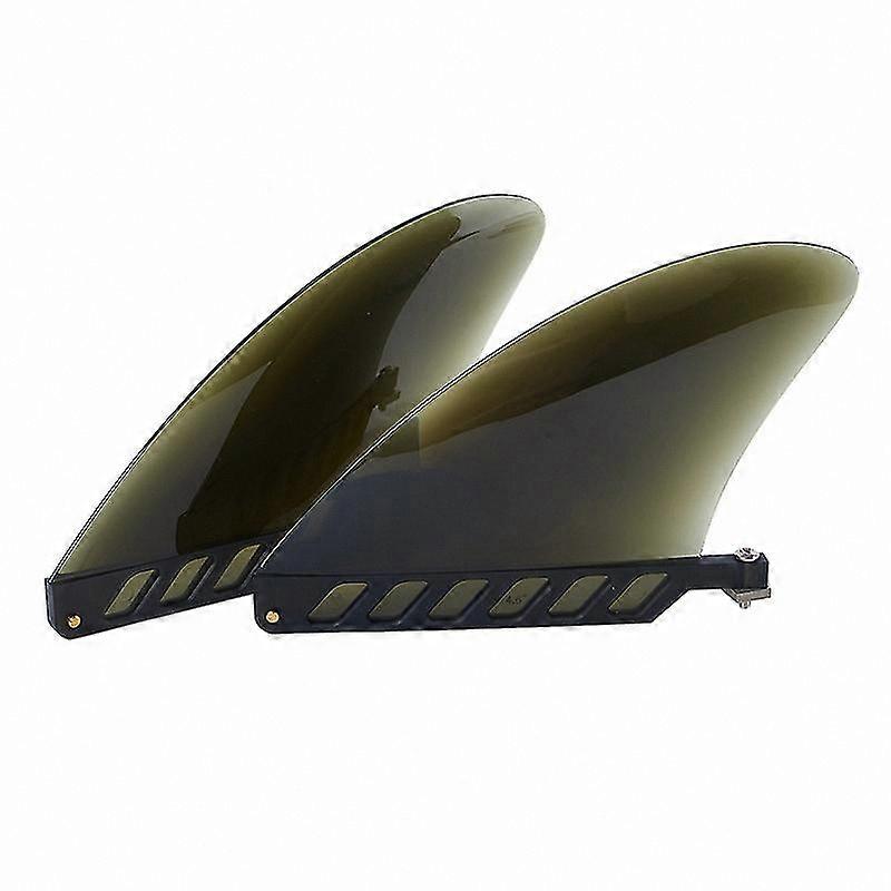 Soft Flexible 4.6" Center Fin for SUP & Longboards - Ideal for Whitewater Adventures