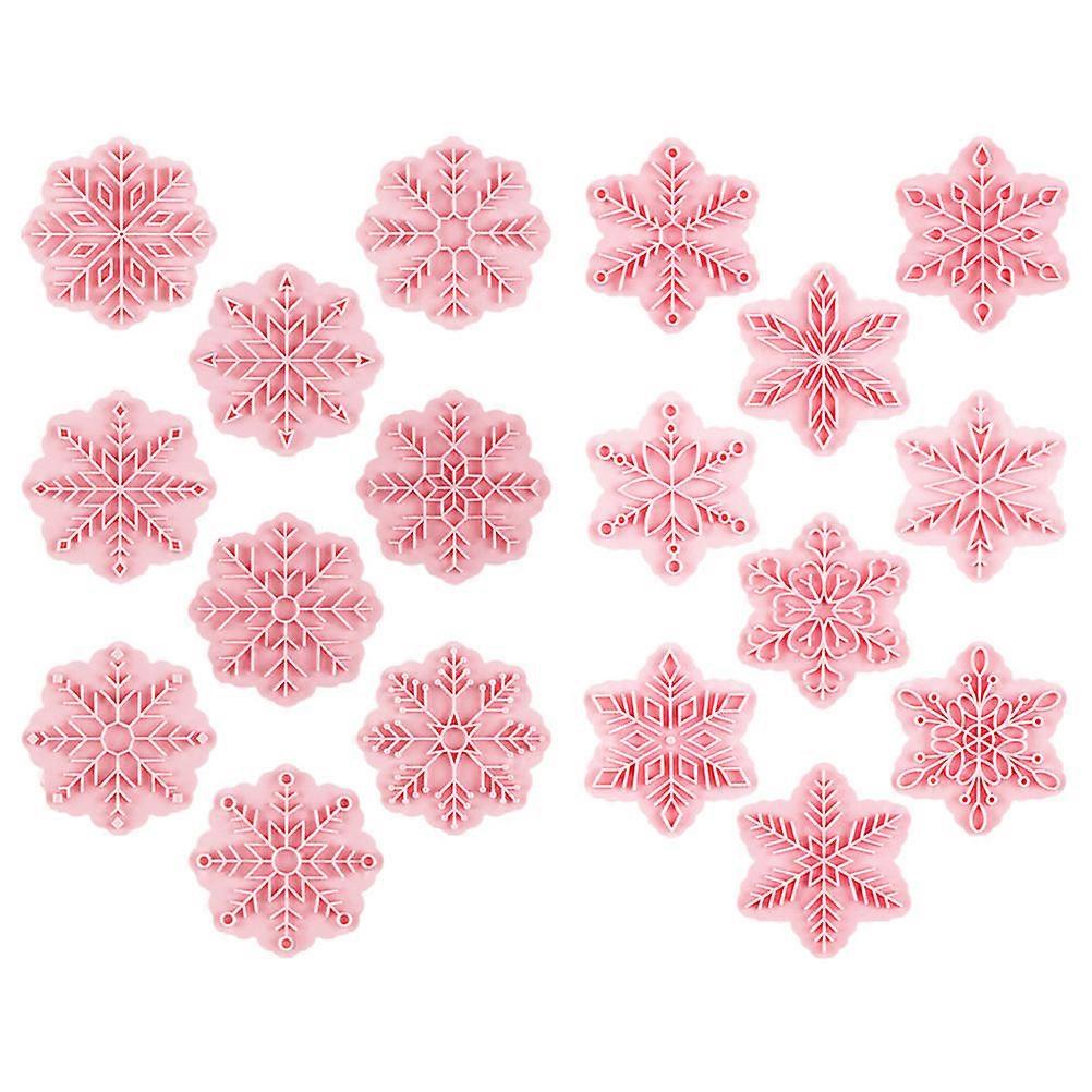 18Pcs 3D Cookie Press Molds Ideal For Baking Sessions With Loved Ones Using Food-Grade PP Material