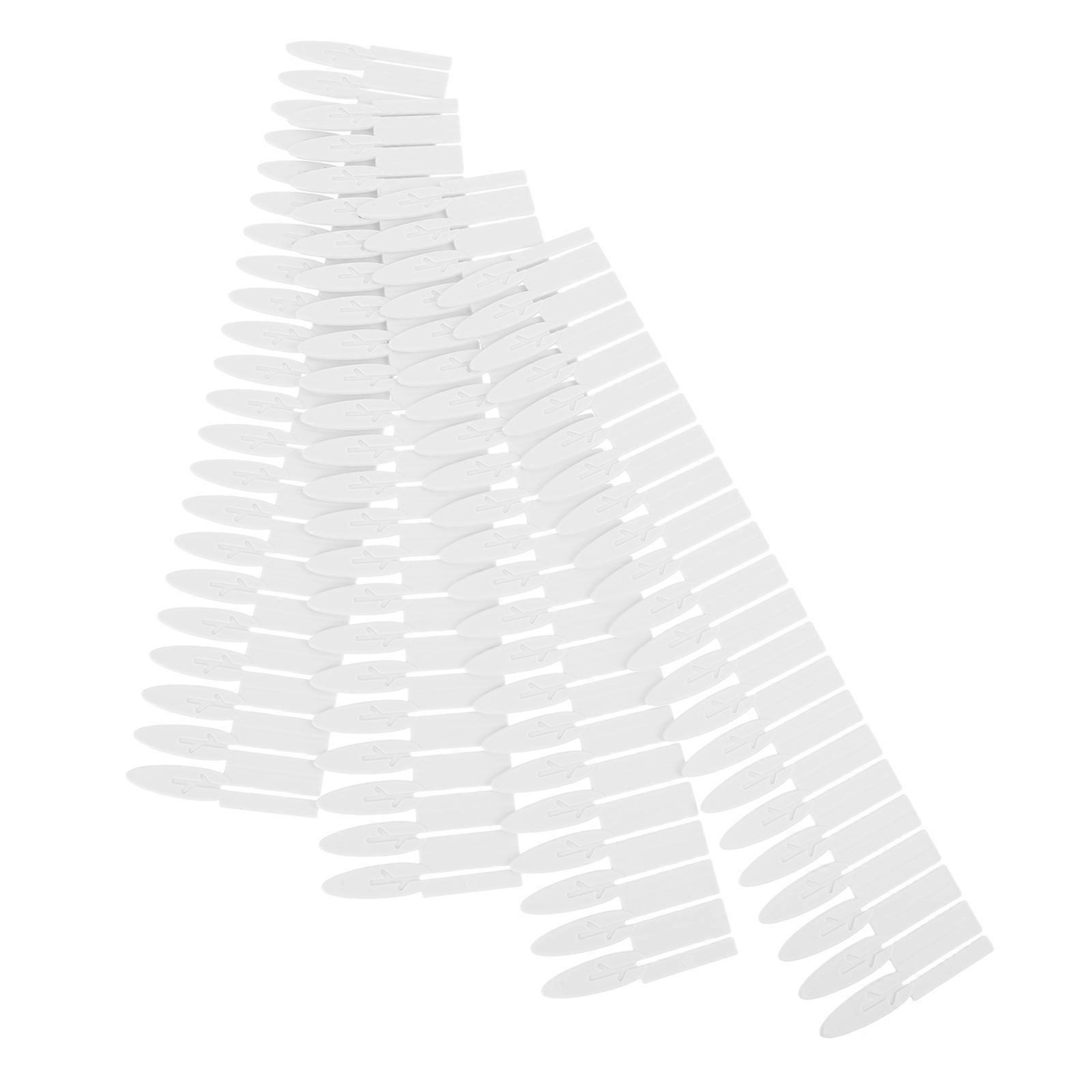 Worgeous 4pcs Adjustable Drawer Dividers Plastic Separators Multi Functional Partition Boards Clothes Organizers for Closets