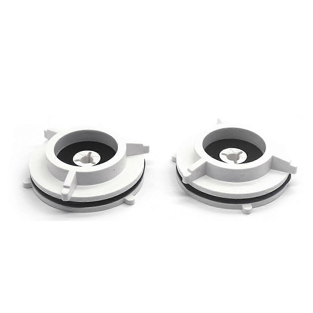 1 Pair Hub Adapters 10 Inch Opener for Reel to Reel Tape Recorder Easy Installation Strong Structure White