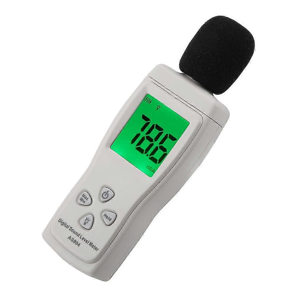 SMART SENSOR AS804 Digitaler Schallpegelmesser-Testmonitor 30-130dBA 2025