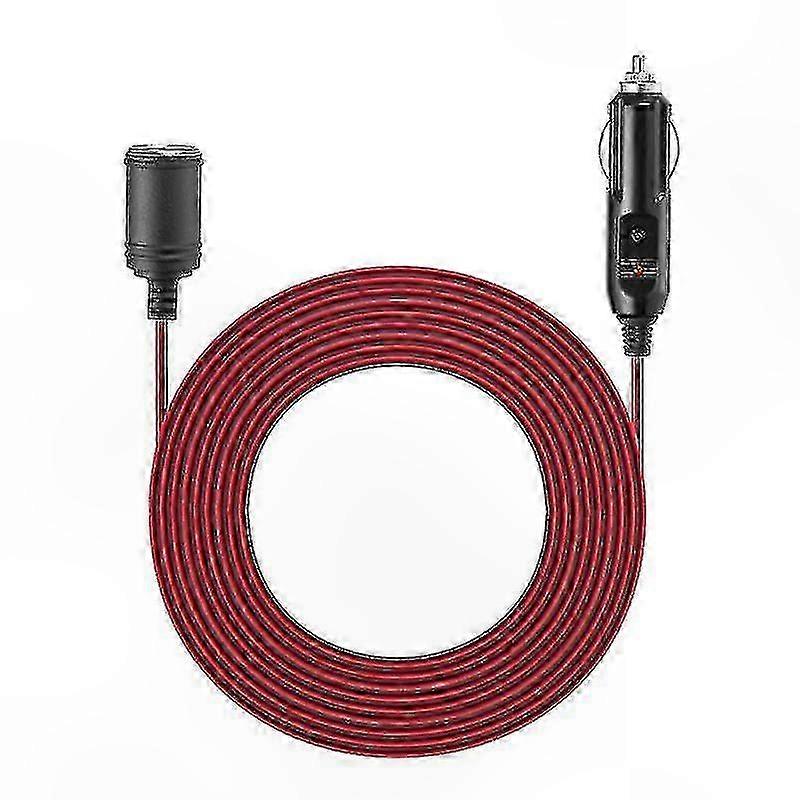 Heavy Duty Power Extension Cable for Tire Pump with Female Socket Adapter