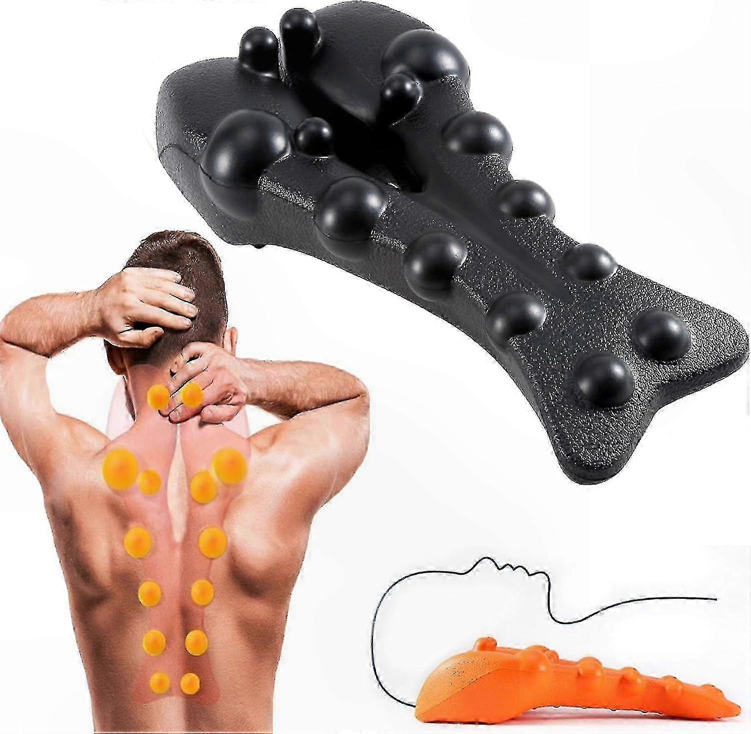 Muscle Knot Remover for Back, Suboccipital Release Tool, Trapezius Trigger Point Massager