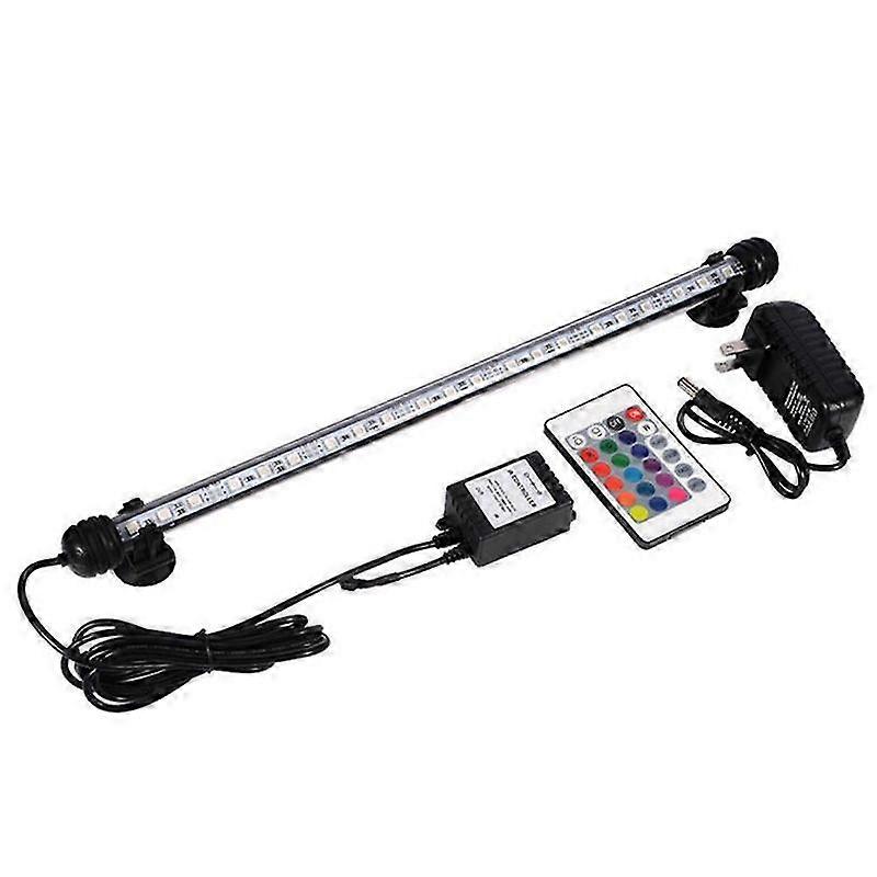 LED Aquarium Light Fish Tank Underwater Lighting with Remote Control Memory 1Set