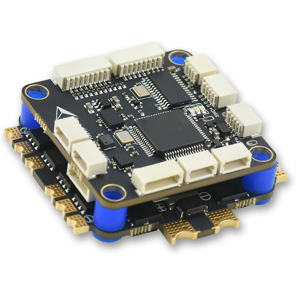 H743 Flight Controller mit 60A 8 Bit ESC 30x30 Stack, unterstützt 2-6S LiPo, O3, Dual BEC, für INAV, FPV