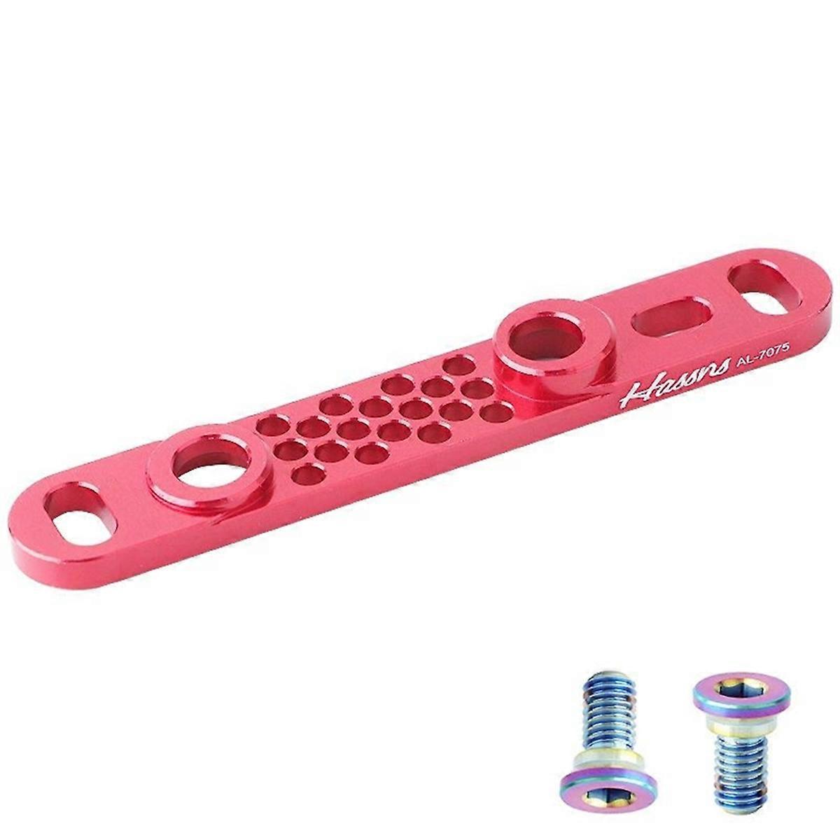 Bicycle Disc Brake Adapter CNC Disc Bracket Red Front