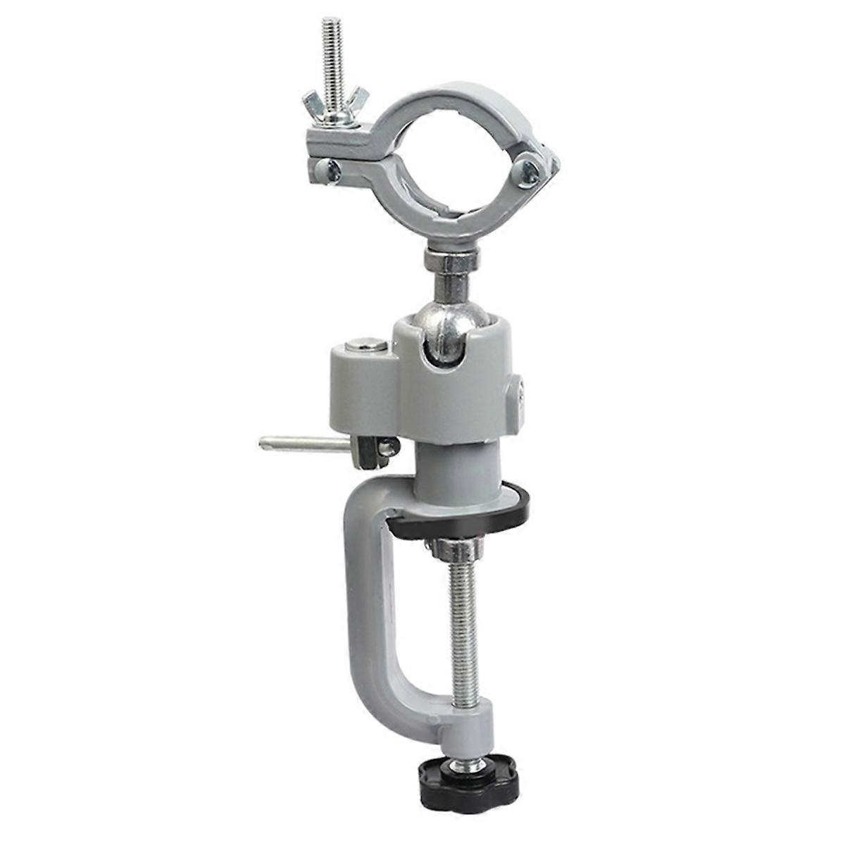 Table Vise, 360 Degree Bench Rotate Clamp-on Grinder Holder, Electric Drill Stand Bracket, Universal Machine Tools
