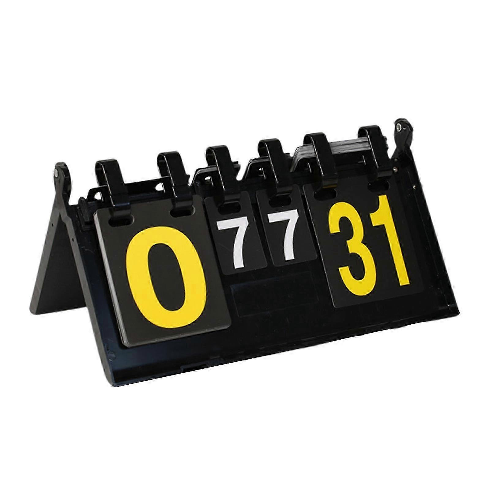 2025 Tabletops Scoreboard Flippers Sports Competition Score Board MultiSports Score Flip Scoreboard Score Keepers Easily to Use
