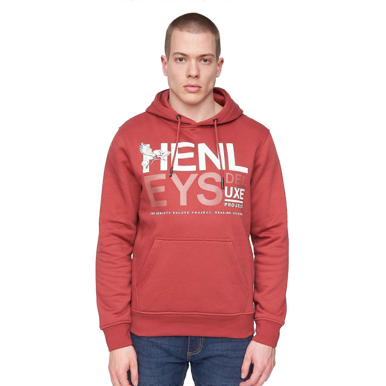 Henleys Classhen Hoodie Deep Red