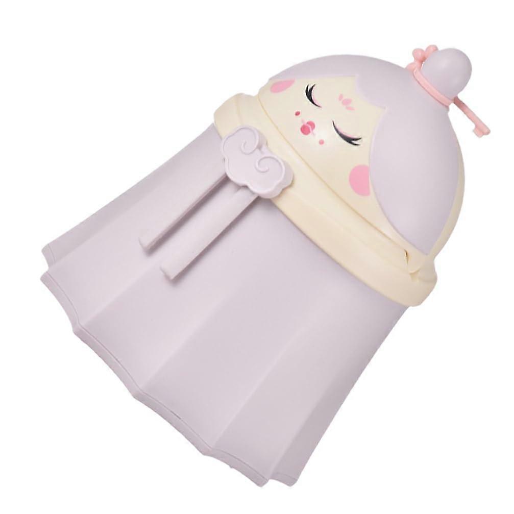 Cartoon Mini Desktop Rubbish Bin Compact Multi-Function Waste Can for Stylish Home Use in Living Room, Bathroom, Kitchen