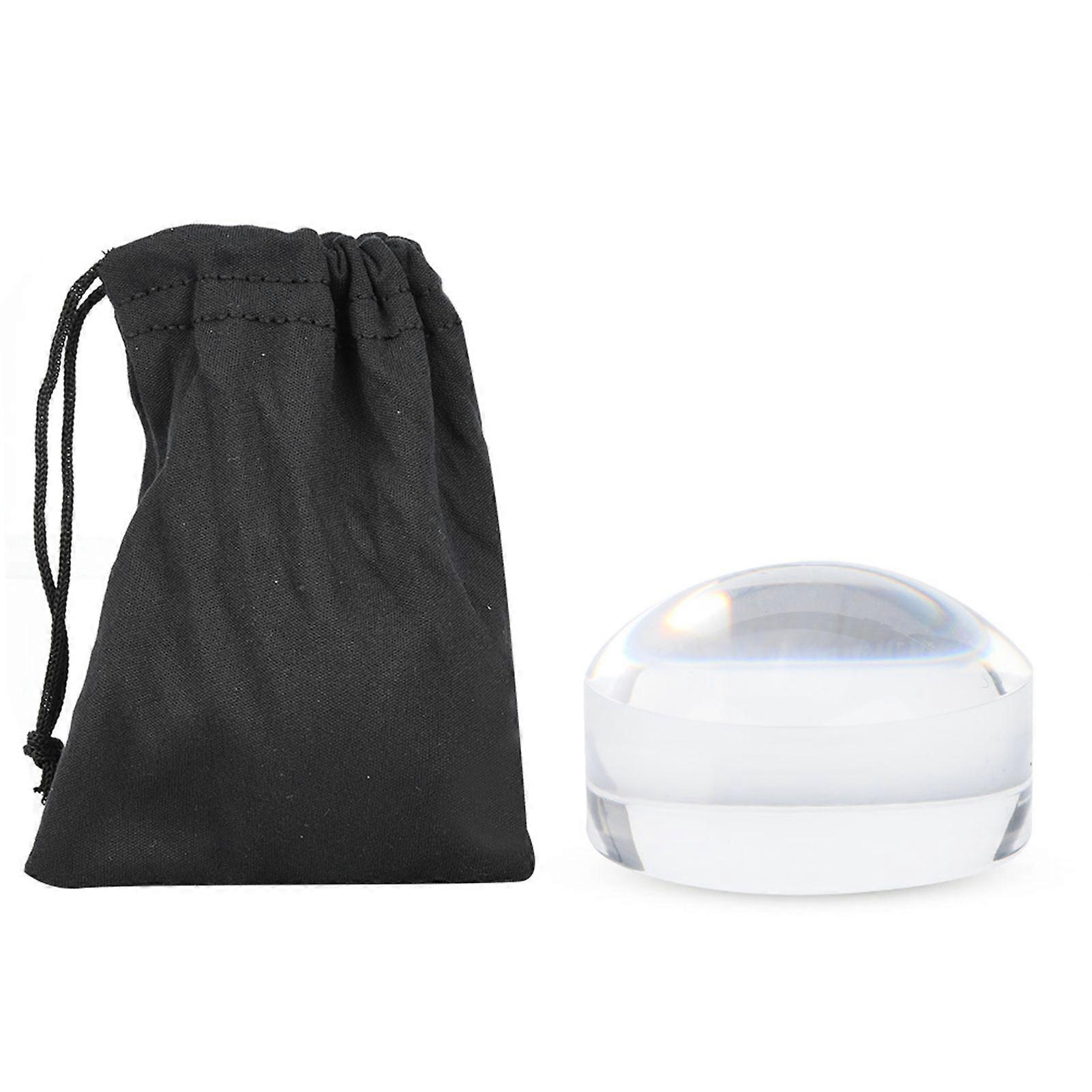8X Optical Magnifier Dome Portable Paper Reading Acrylic Magnifier Dome Hands Free Design