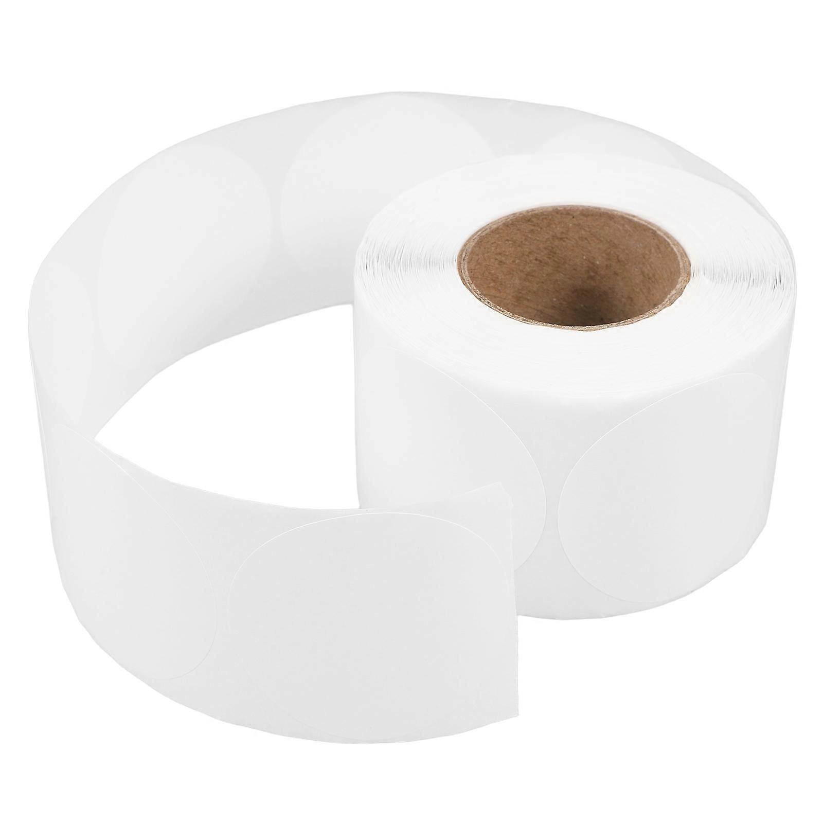 Round Thermal Paper Labels for Printer with High Adhesion 1 Roll Printable