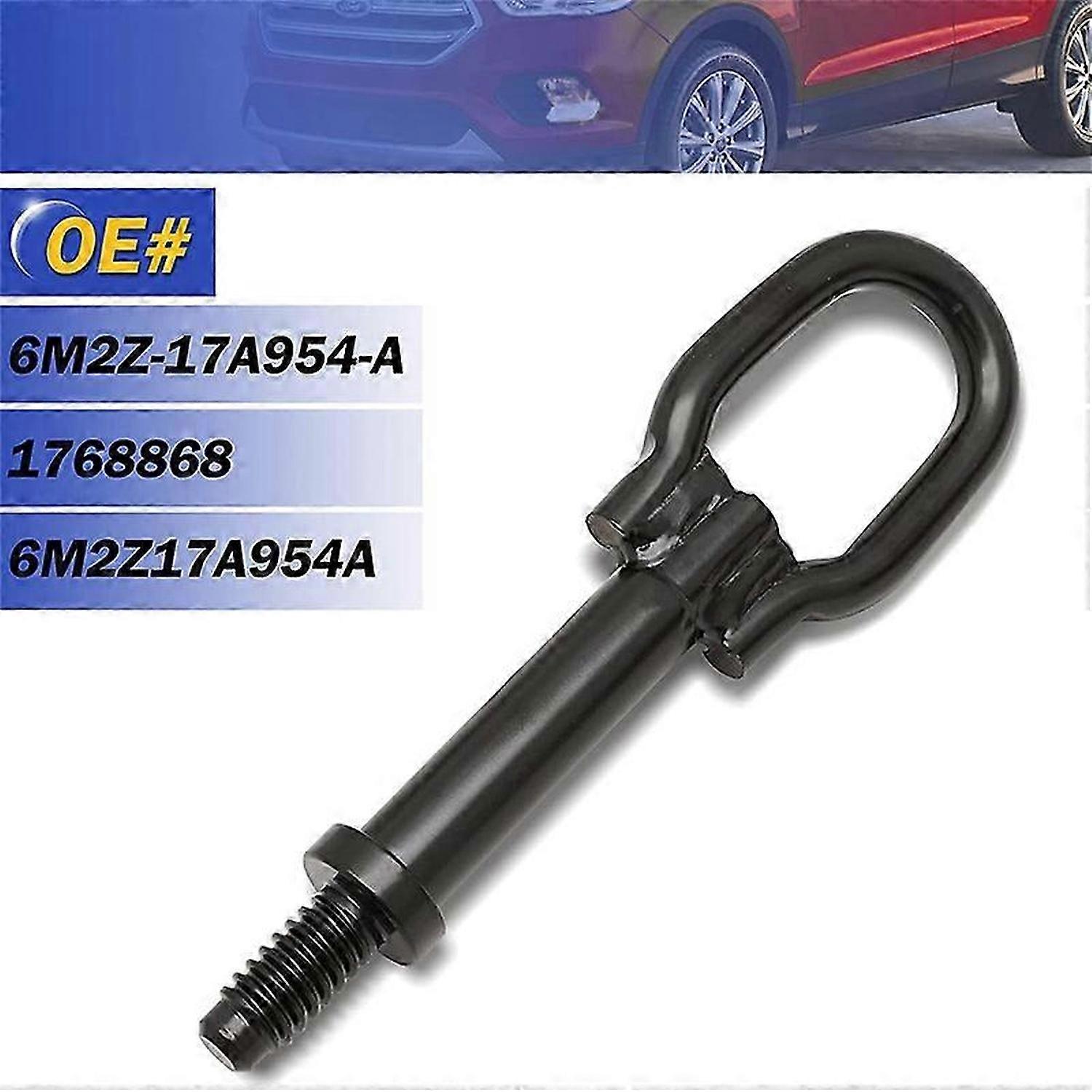 Front&Rear Tow Hook Recovery Towing Hook for 2013-2021 Escape Focus Fusion 6M2Z-17A954-A, 1768868