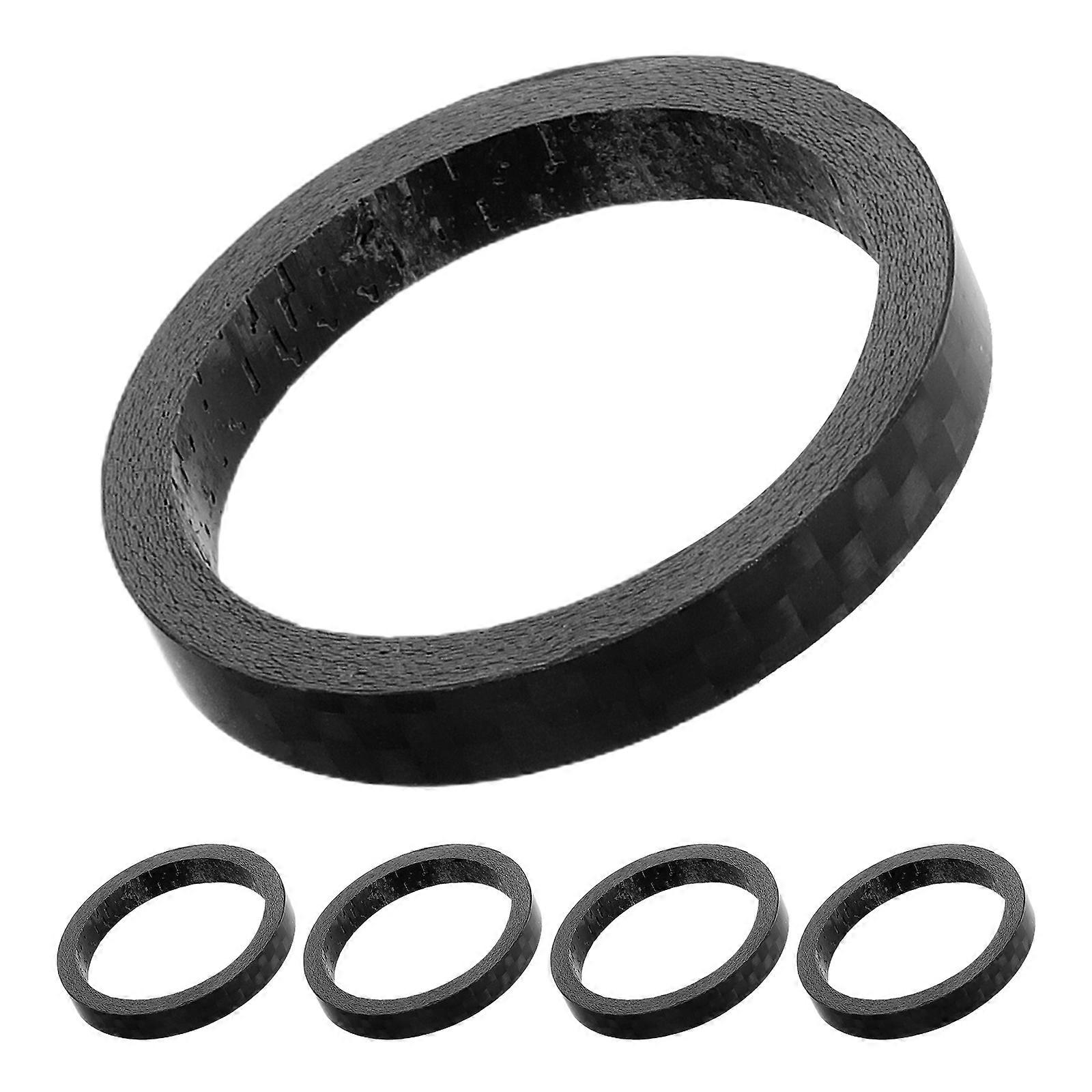 Bike Carbon Fiber Headset Spacer for Handlebar Stem with 10Pcs Set