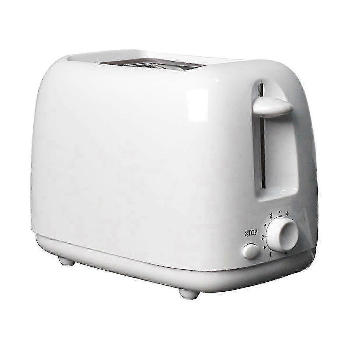 Stainless Steel Toaster with Extra Wide Slots and Crumb Tray