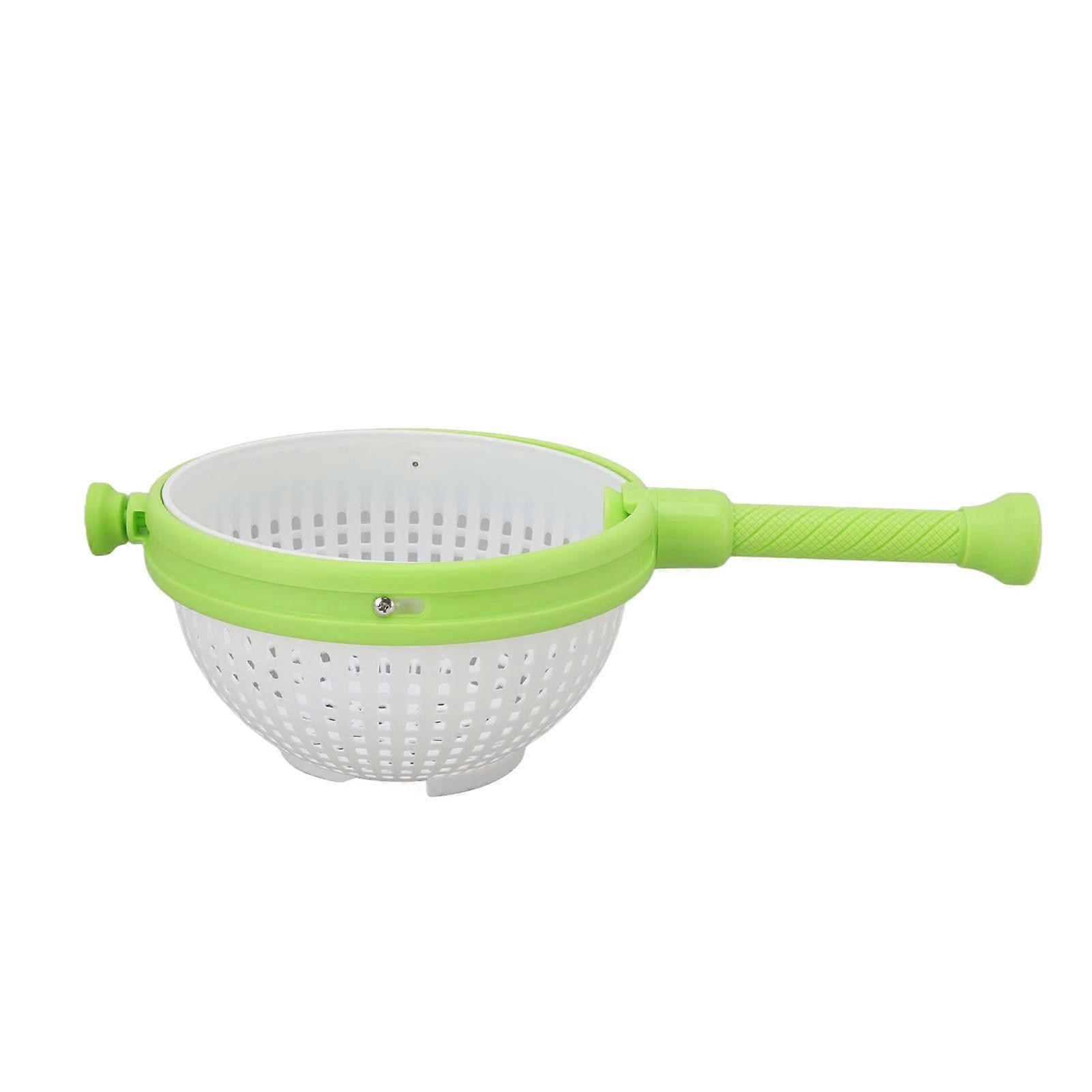 Large Capacity 22x40cm Plastic Spinning Colander Salad Spinner