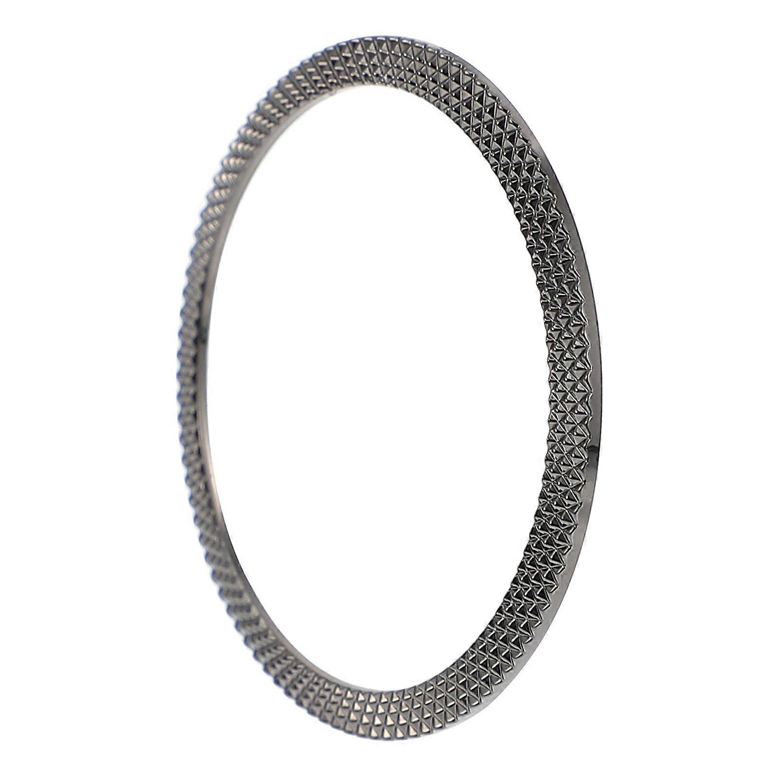 Black Alloy Watch Bezel Ring Metal Scale Protective for Watch Use 1Pcs