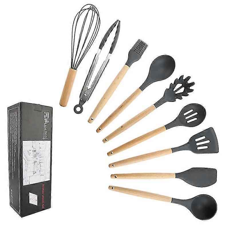 Set Of 9 Silicone Kitchenware With Box