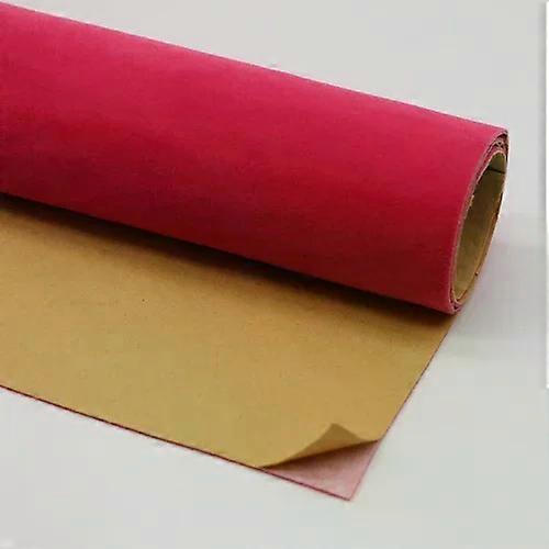 1.2mm Self-adhesive Velvet Fabric Thickened Display Cabinet Furniture Adhesive Flocking Cloth Color Board Sticker DIY Handmade
