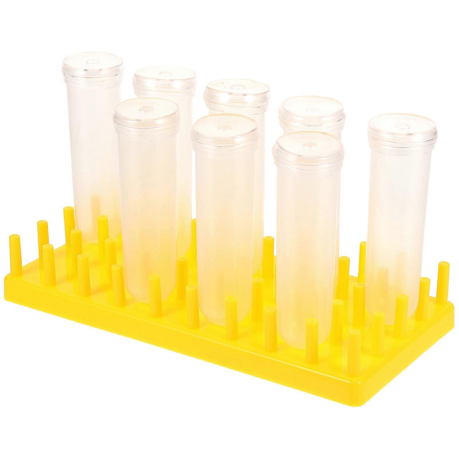 Indoor Flower Tubes Plastic Reusable Plant Tubes with 3Sets Pack