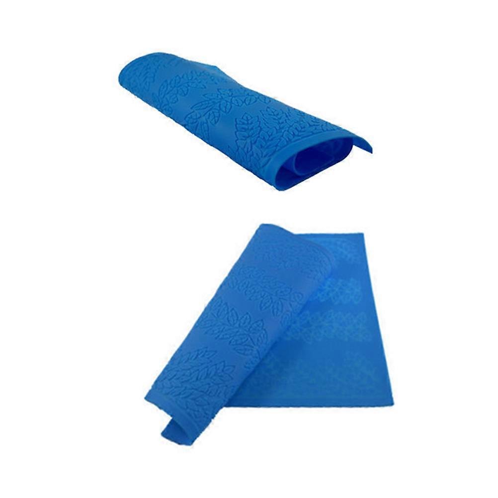 Fondant Imprint Mat Silicone Cake Decoration Tools Leaves Pattern 38X28.5X0.2Cm 1Pack