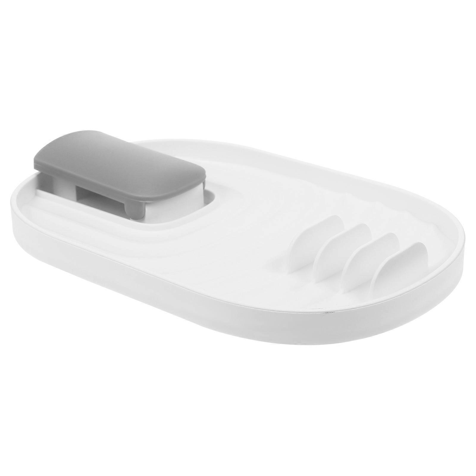 Kitchen Spoon Rest Foldable Pot Lid Holder for Countertop 2Pcs Set