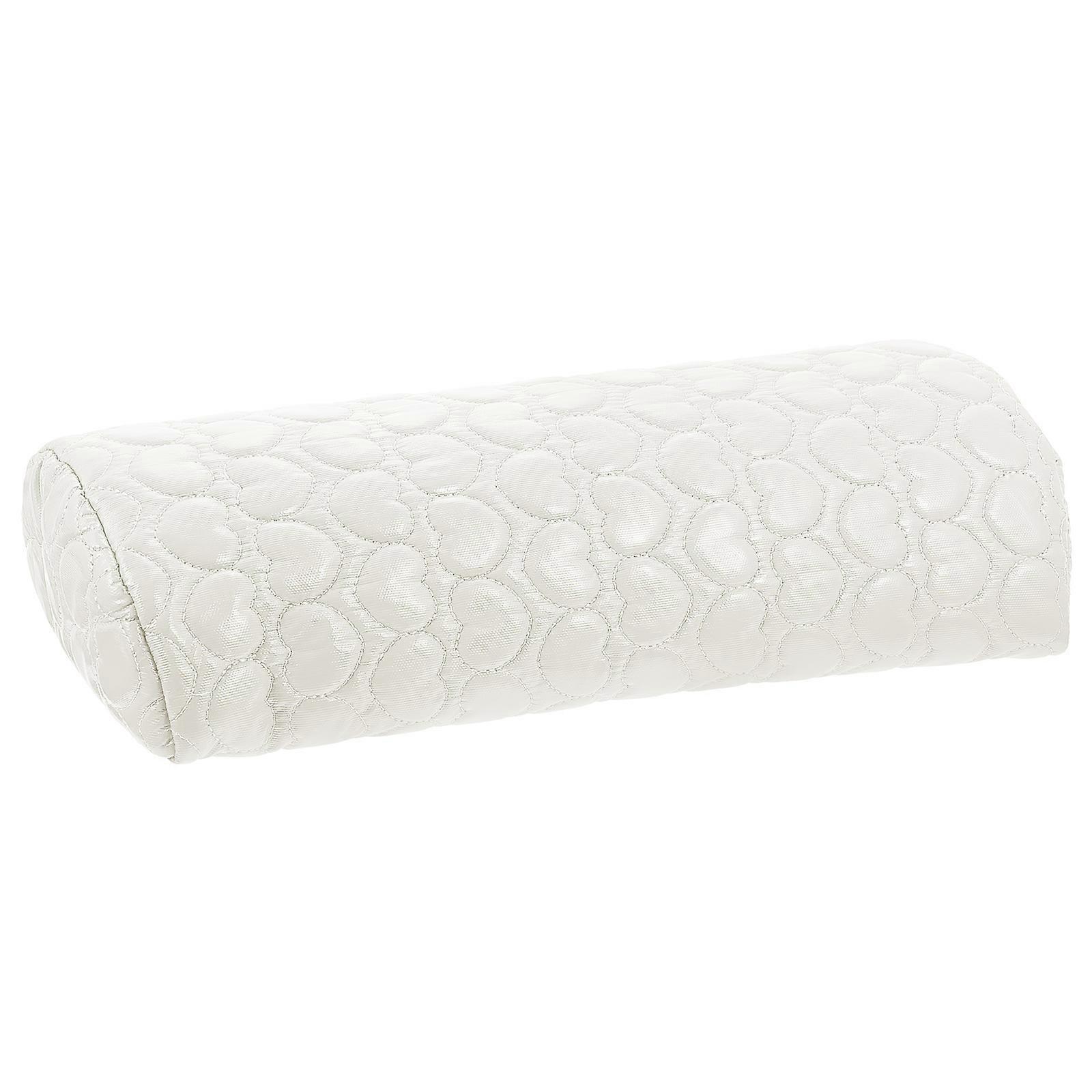 White Manicure Hand Rest Cushion for Nail Art with 3Pcs Pillow