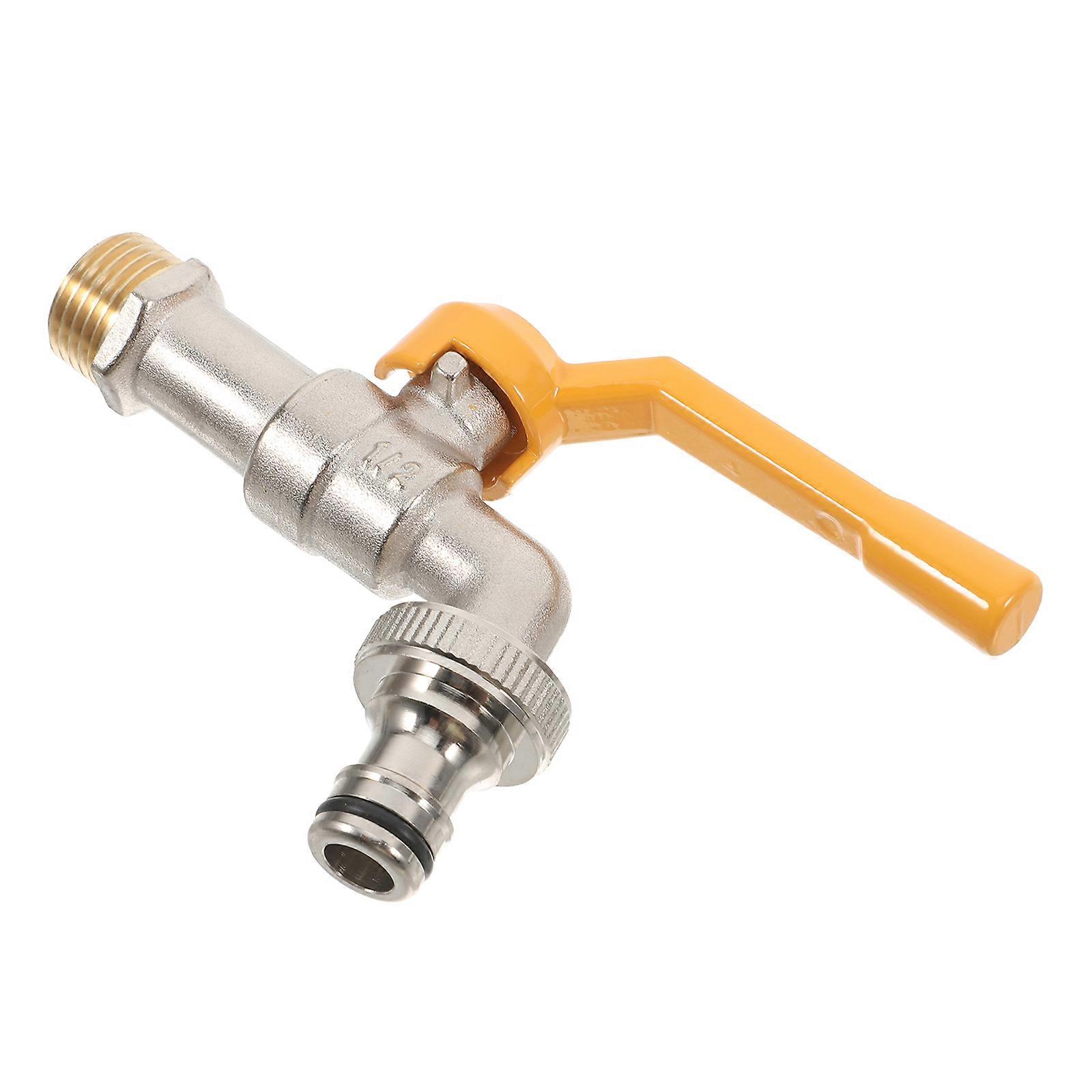 Outdoor Water Faucet Copper Multi-Function Faucet for Garden 2Sets