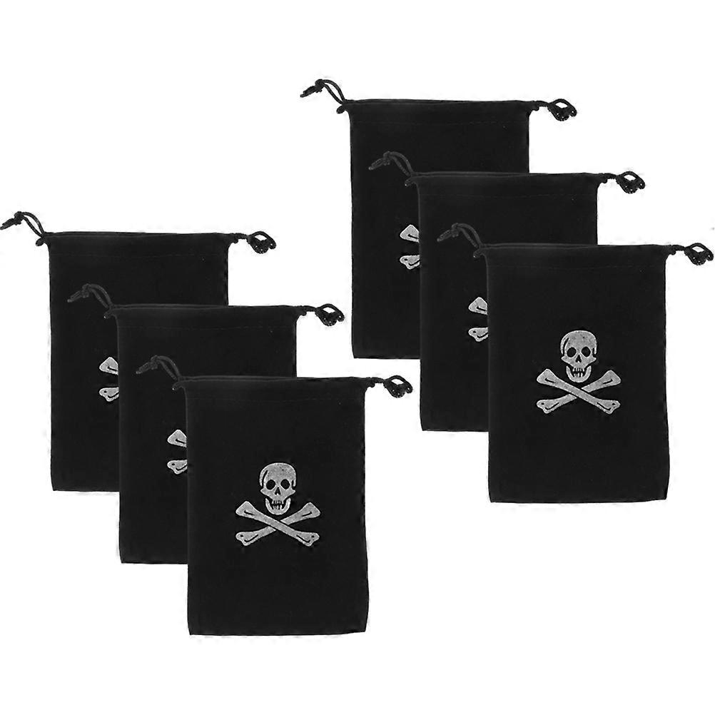 Candy Pouch Small Drawstring Bags Halloween for 24Pcs Party Favors