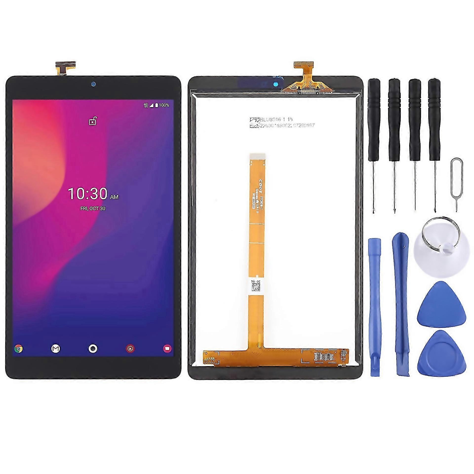 For New For Alcatel 3t 2020 Joy Tab 2 Lcd Screen With Digitizer Full Assembly