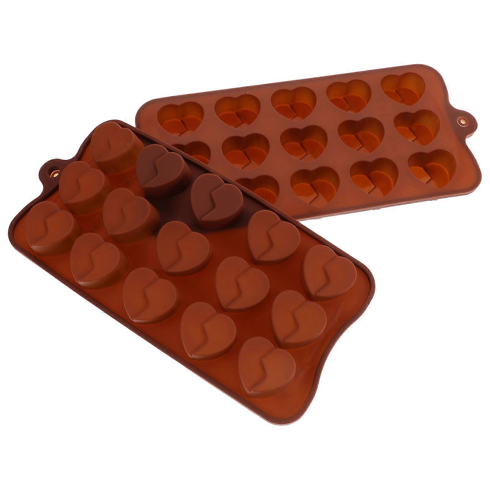 DIY Chocolate Mold Silicone Mold for Candy Making 8Pcs Multi-Grid Set