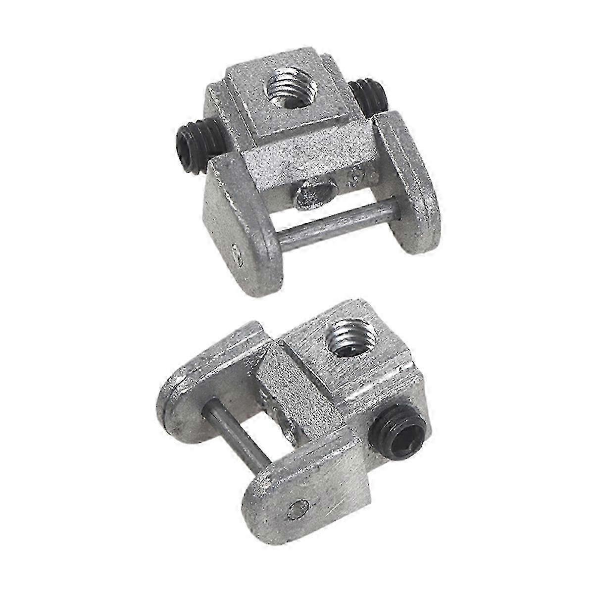 2025 2Pcs Scroll Saw Holders Conversion Kits Pin-Less Adapter Metal Upper/Lower Blade Holders