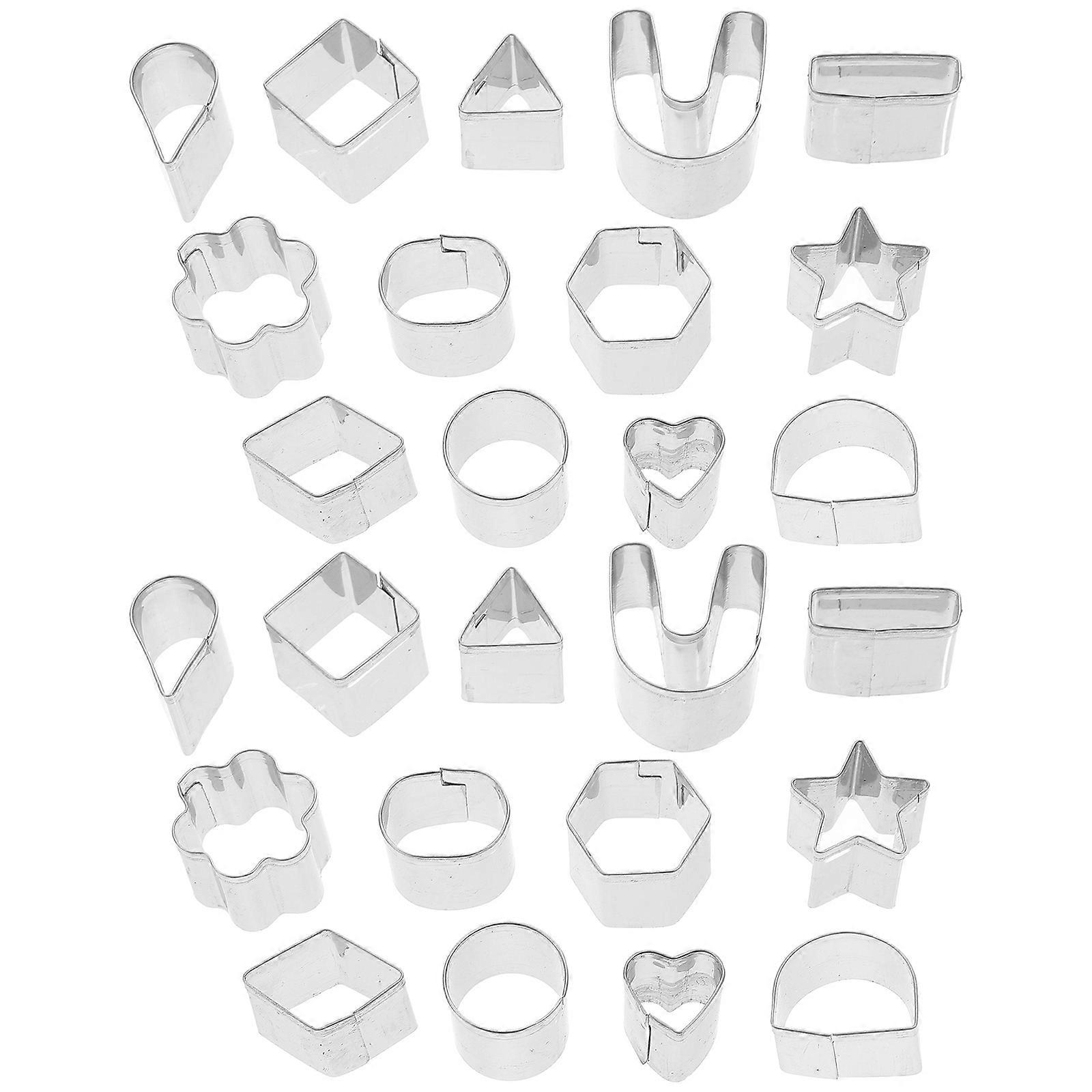 Biscuit Cutter Stainless Steel Cookie Baking Tool for DIY Use 99Pcs