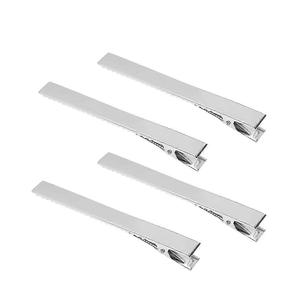 Multifunctional Duckbill Clip 60Pcs DIY Hairpin Accessories Precision Sectioning 6.6Cm