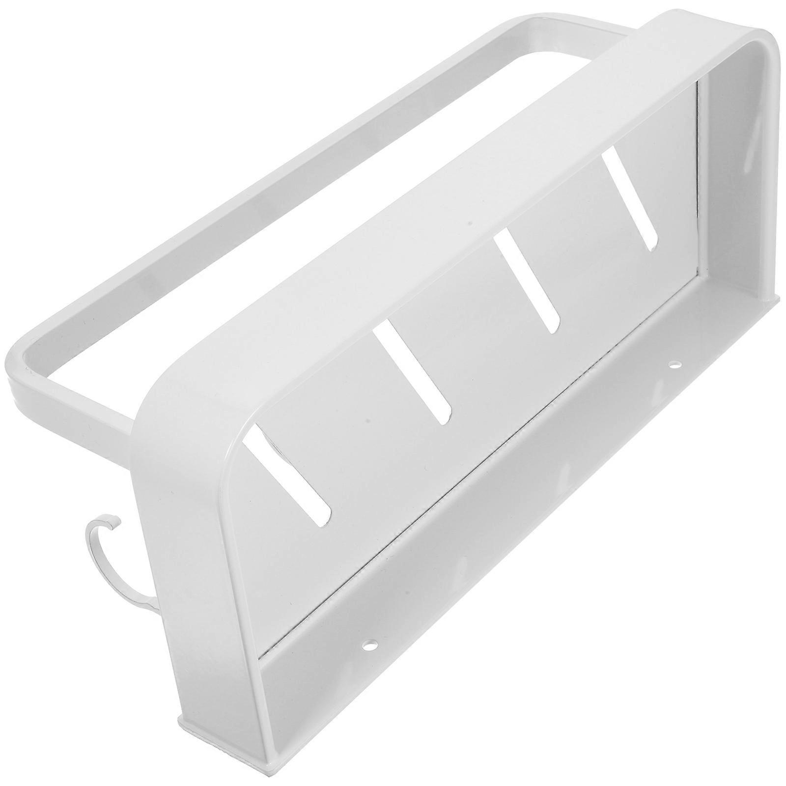 Bathroom Shelf Aluminum Wall Holder for 2Pcs Towel Storage