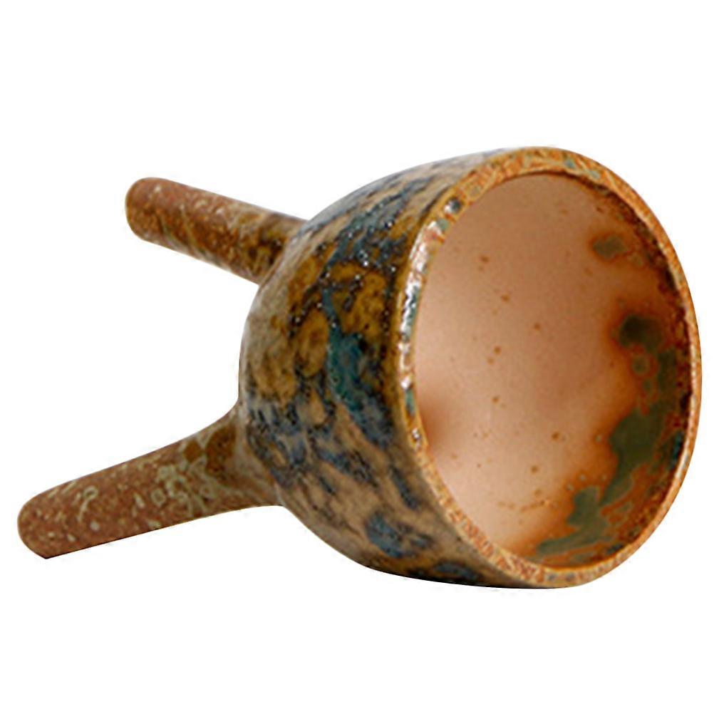 Creative Tripod Flower Pot Ceramic Planter Pot for Home 4Pcs