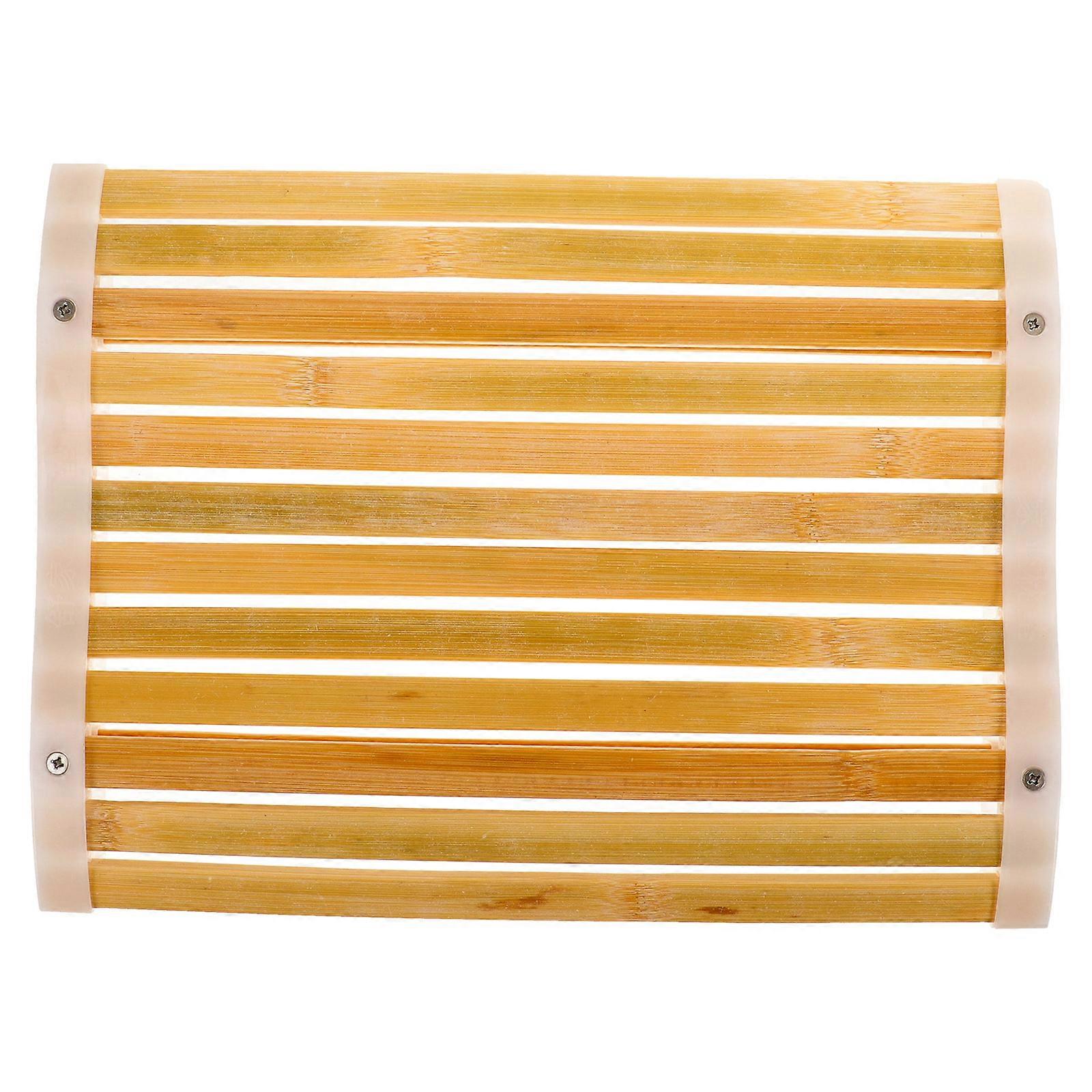 Cooling Bamboo Seating Mat for Office Home Car Use Ergonomic Support 1Pack