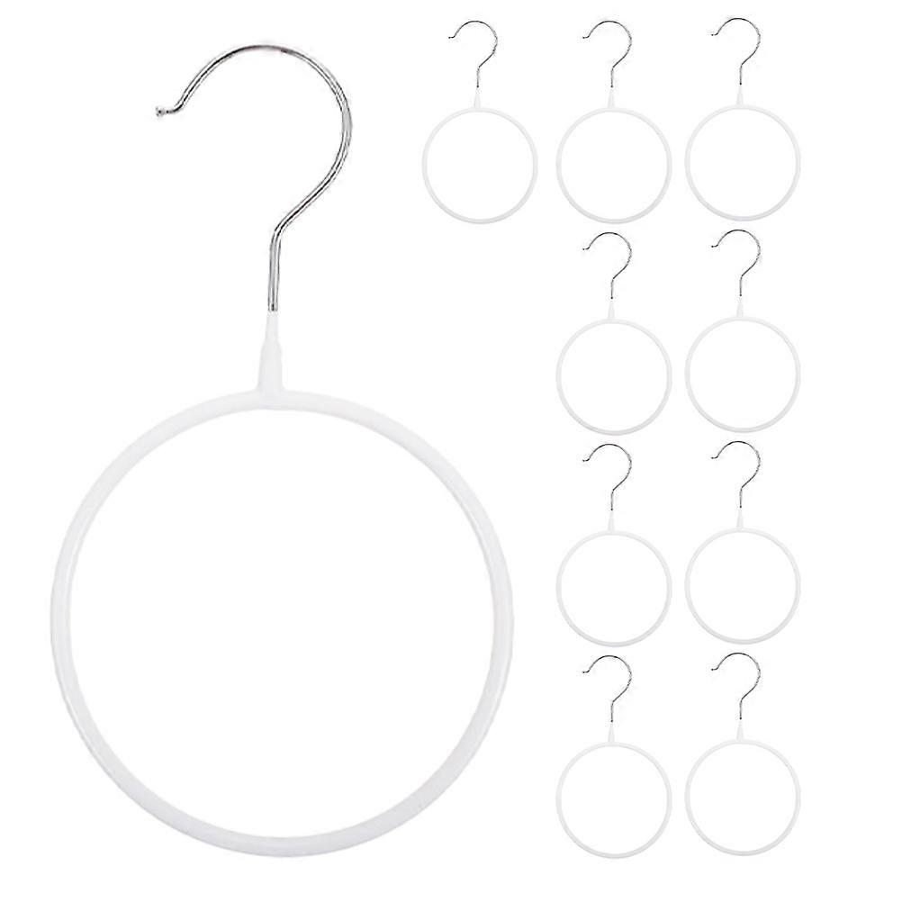 Scarf Rack Scarf Hanger for Closet with Tie Organizer Function 10Pcs