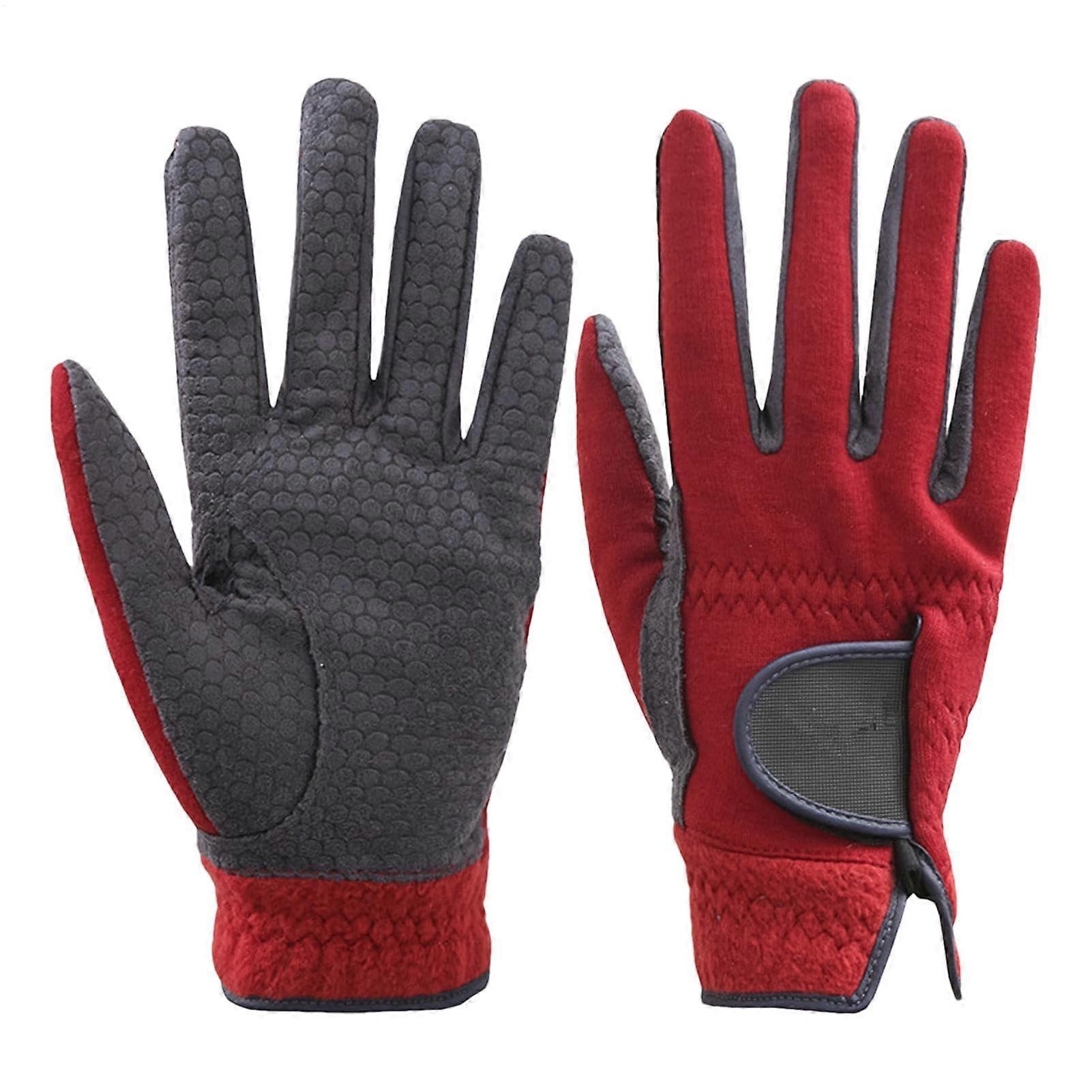 Winter Golf Gloves Men Microfiber Polyester NonSlip WearResistant Alignment Grip Trainer Golf Chipping Correction