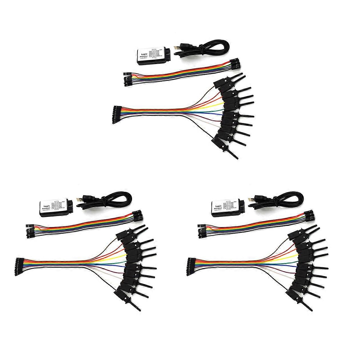Test Hook Clip Logic Analyzer for Jumper Wire Cable