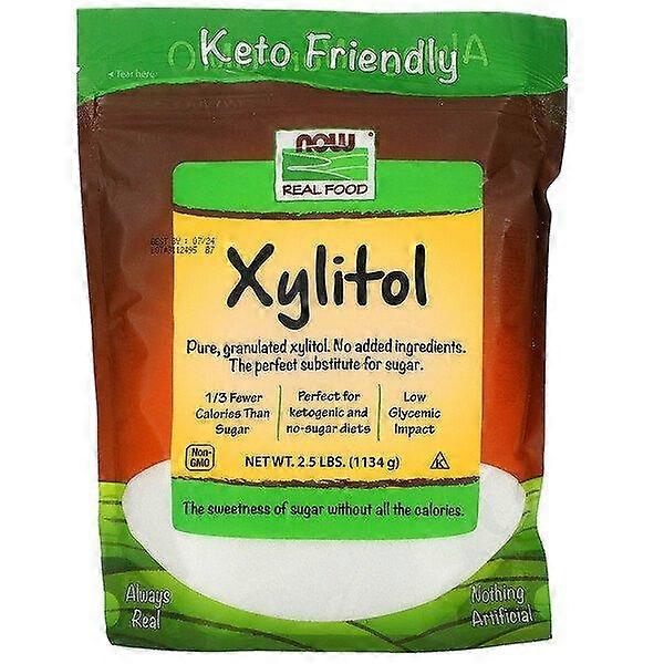 NOW Foods, Real Food, Xylitol, 2,5 lbs (1134 g)