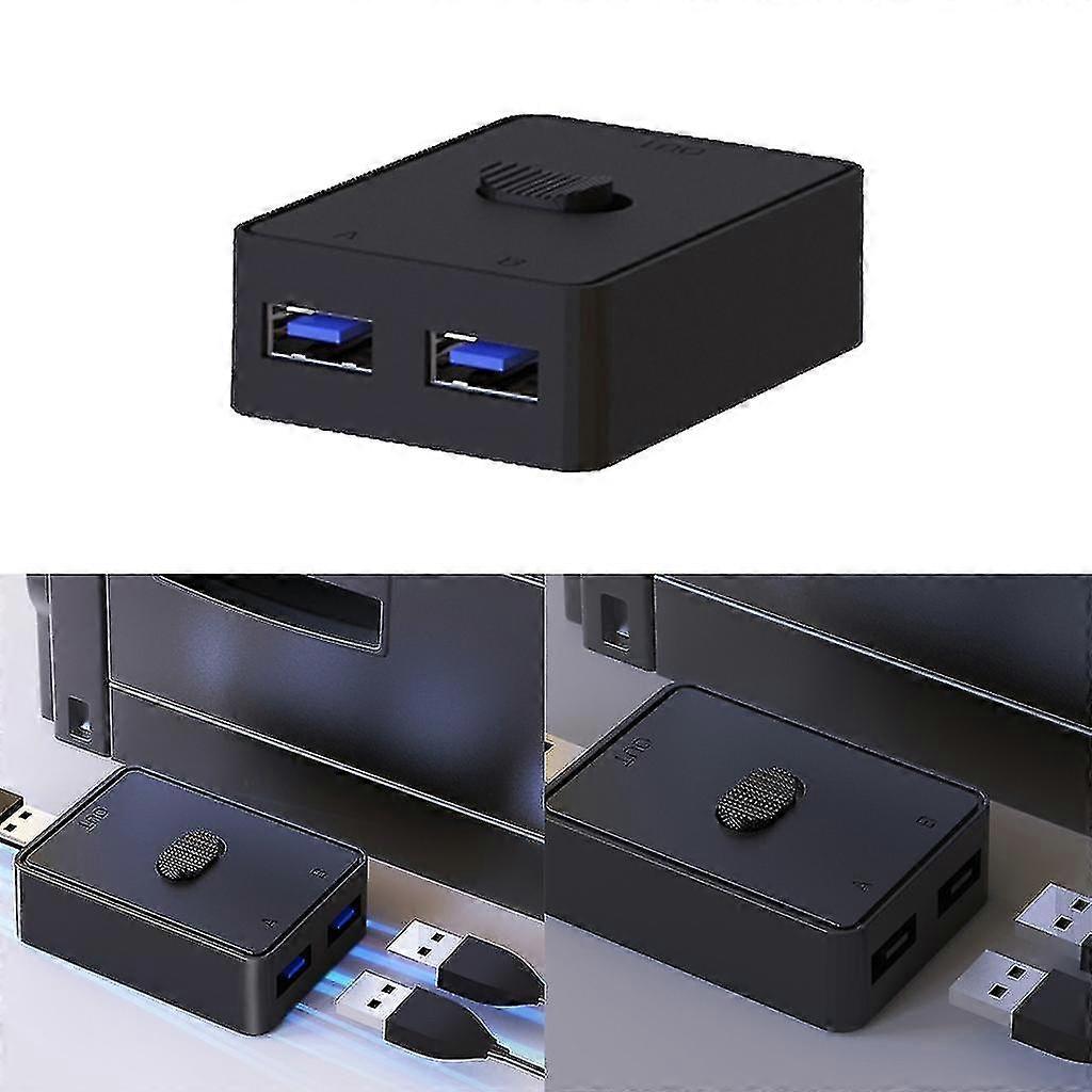 Usb3.0 Switcher Printer Scanner Usb Sharing Switches Splitter For Two Pcs With Usbswitch For Office Setups