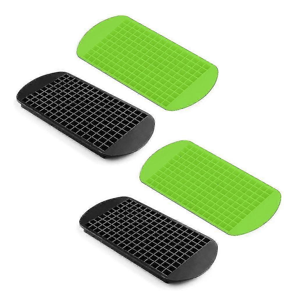 Kitchen Mini Ice Cube Trays,  Each Tray Makes 160 Mini Ice Cubes