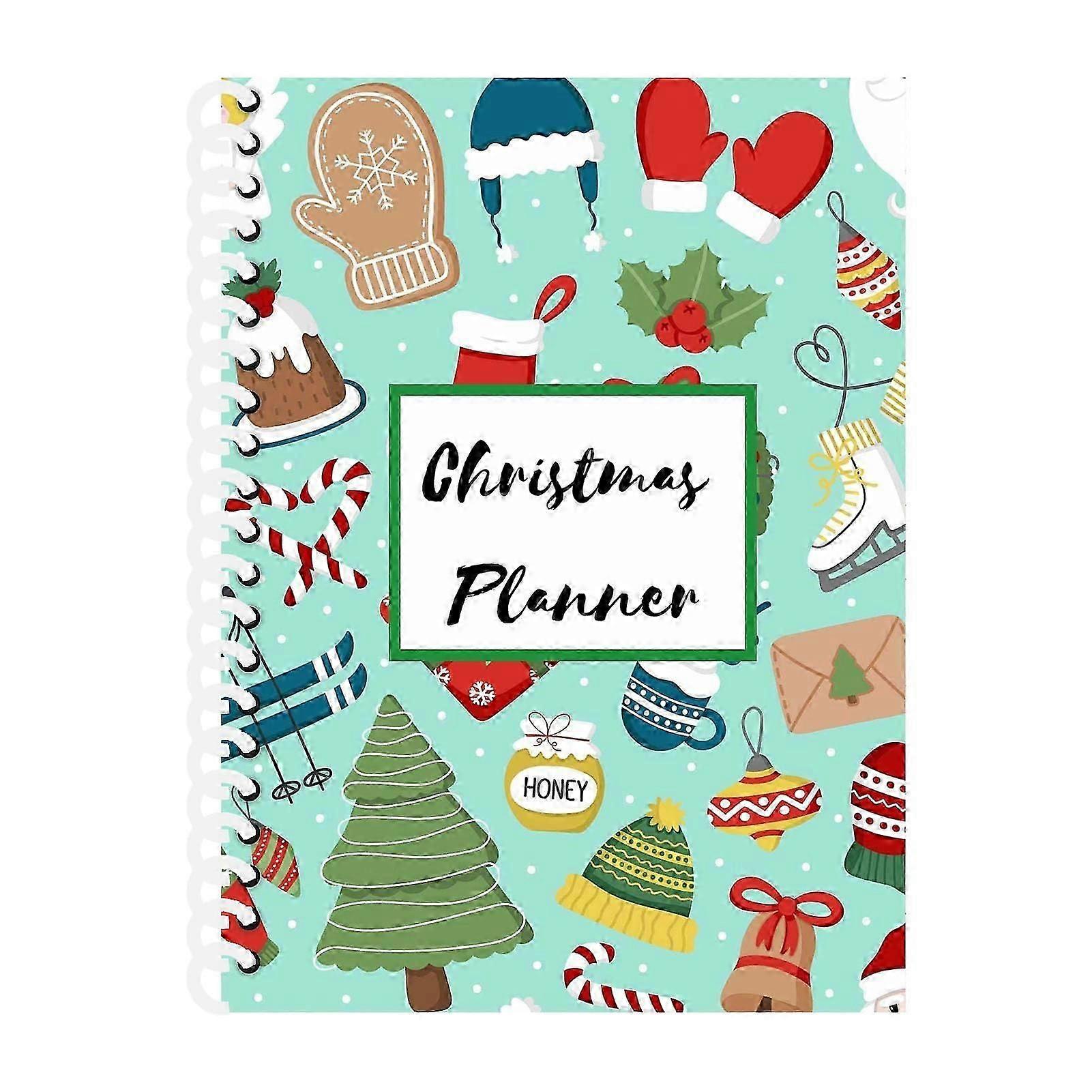 Christmas Planner and To-Do List for Busy Women - Holiday Bucket List, Shopping List, and Meal Planner