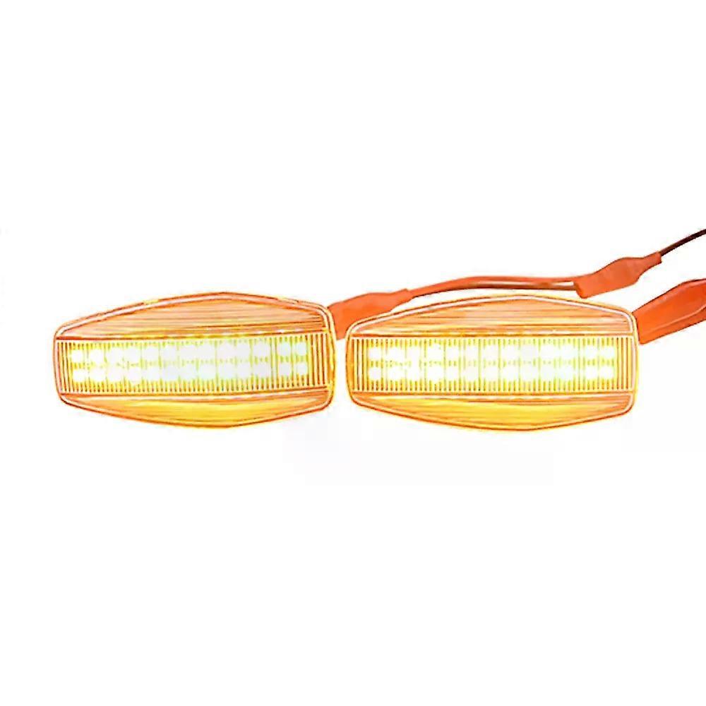 2x LED Dynamic Side Marker Light Turn Repeater Lamps For Hyundai I10 Accent Coupe Click Elantra Lavita Excel 2 Getz Prime Lavita