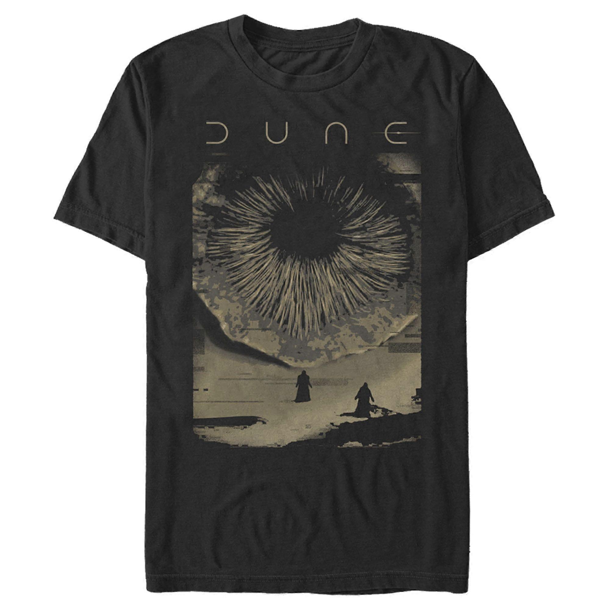 Dune Sandworm Poster Grafic Tee Negru mare-ob318