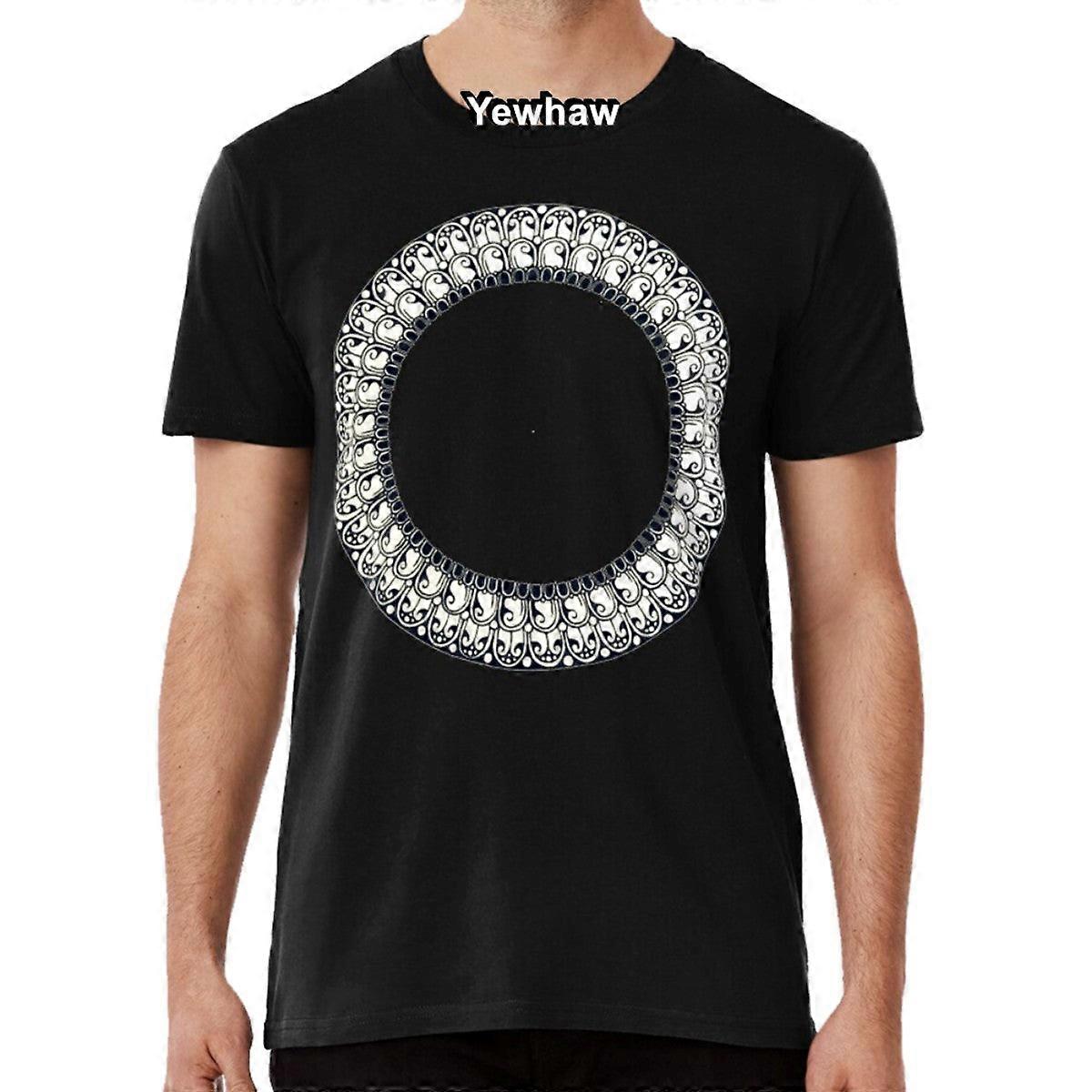 Circle T-shirt Separate Circular Multiple Shape