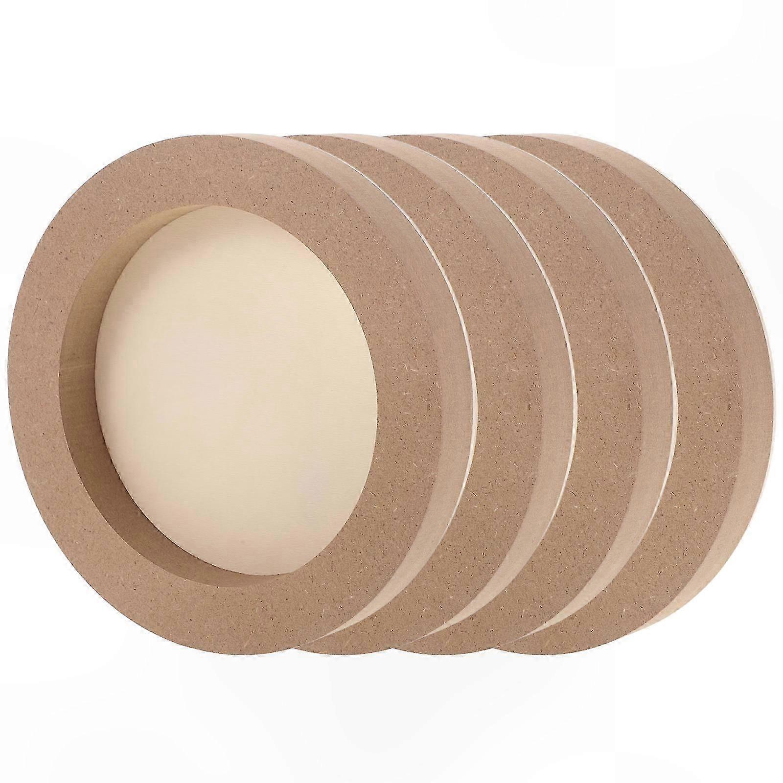 Wooden Picture Frames for DIY Painting 12 Pieces Set Clay Craft Frames